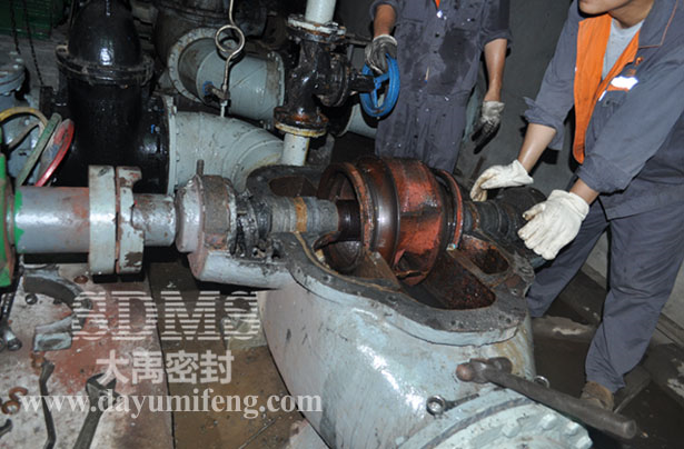 客戶(hù)取出之前用的填料密封